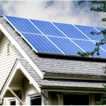 roof mounted solar panels