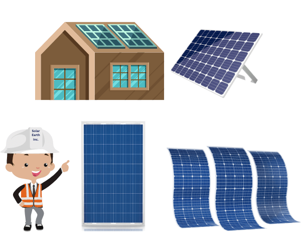 Types Of Solar Panels And Their Differences