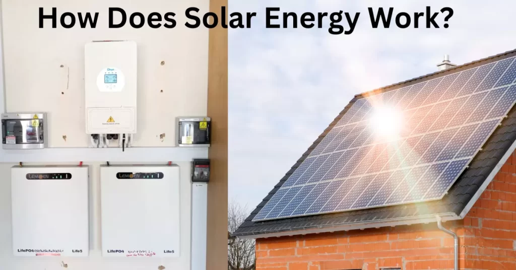 how does solar energy work