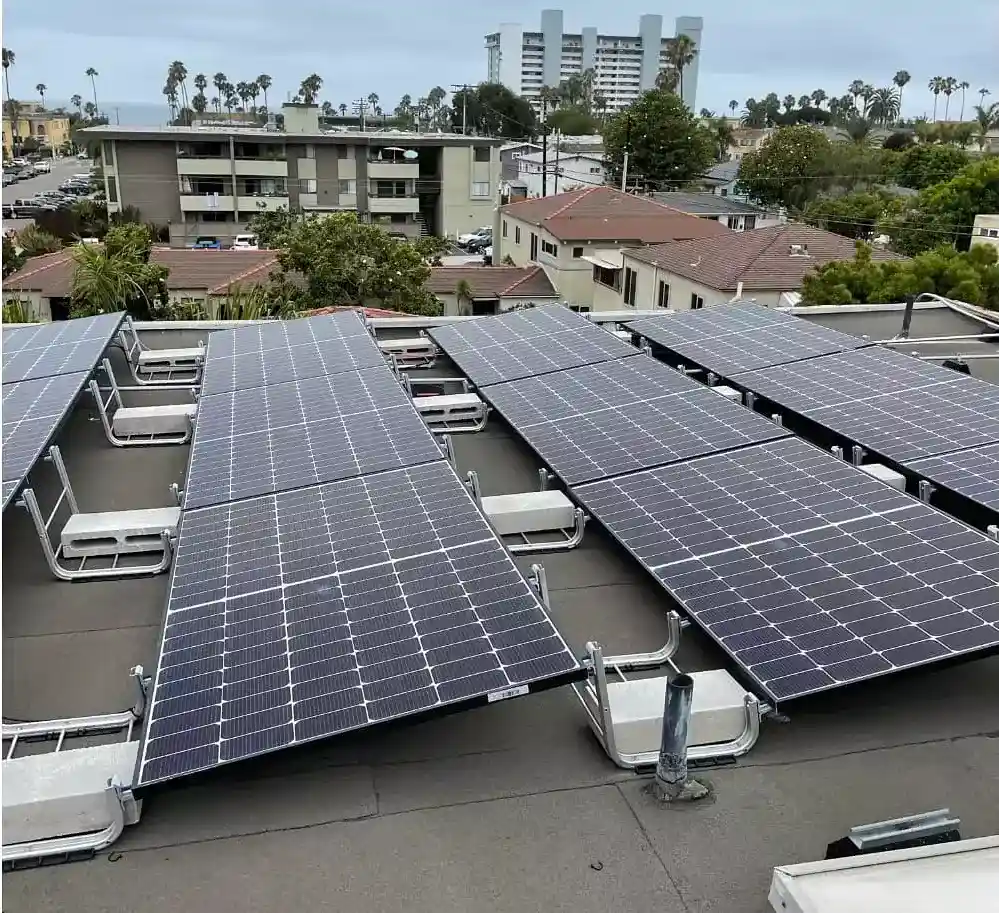 can-you-put-solar-panels-on-a-flat-roof
