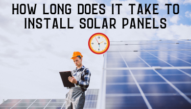 how long does it take to install solar panels