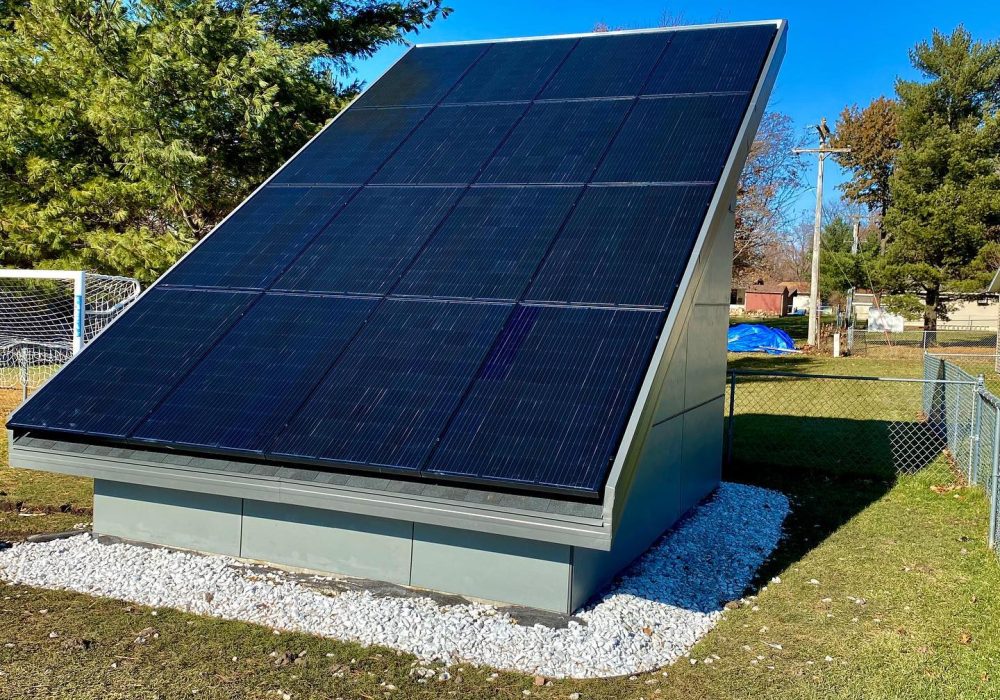 solar power for shed