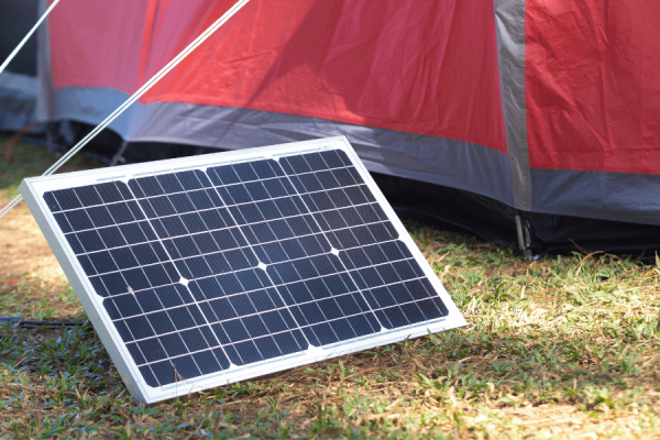 Solar panels for camping